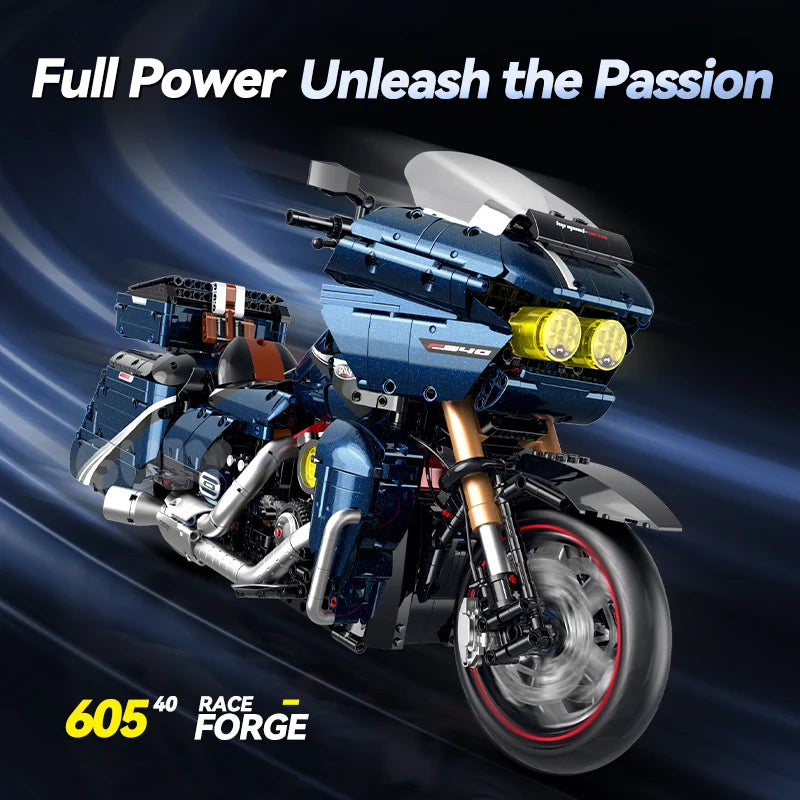 GULY 60540 Sapphire King – Touring Motorrad 1:5 | 2.410 Teile