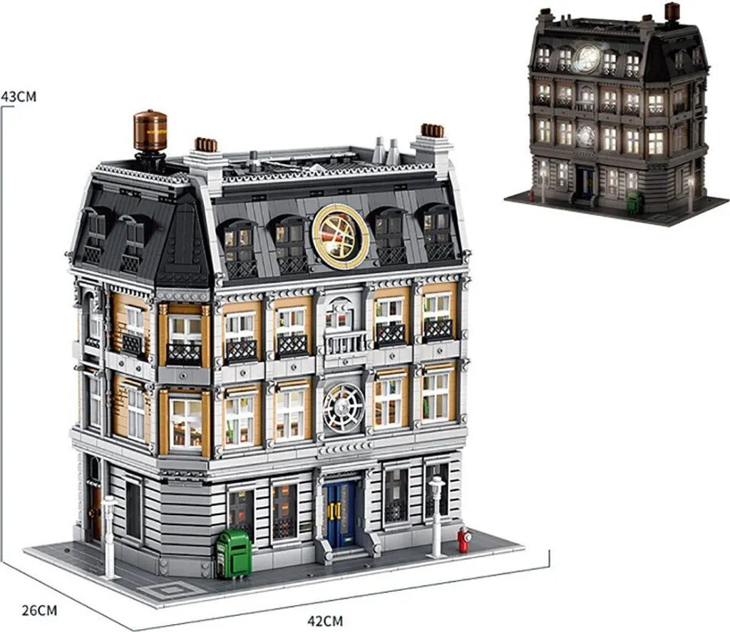 Panlos 613001 Magical Sanctum Sanctorum – 6619 Teile Klemmbaustein-Set | Großes Fantasy-Modell | Display-Haus