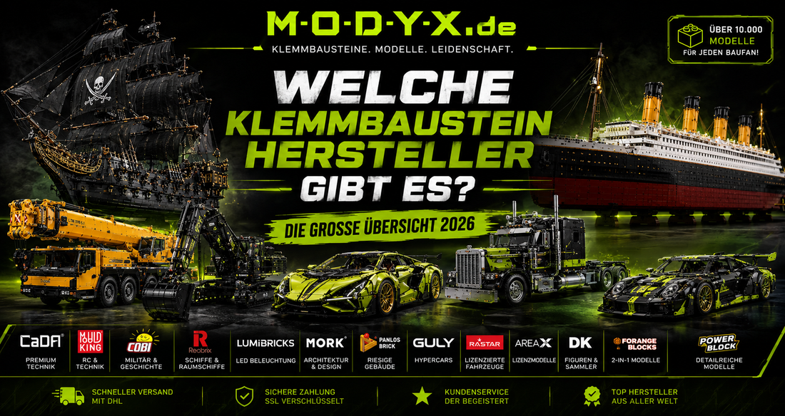 Welche Klemmbaustein-Hersteller gibt es? Die große Übersicht der besten Marken 2026 | MODYX