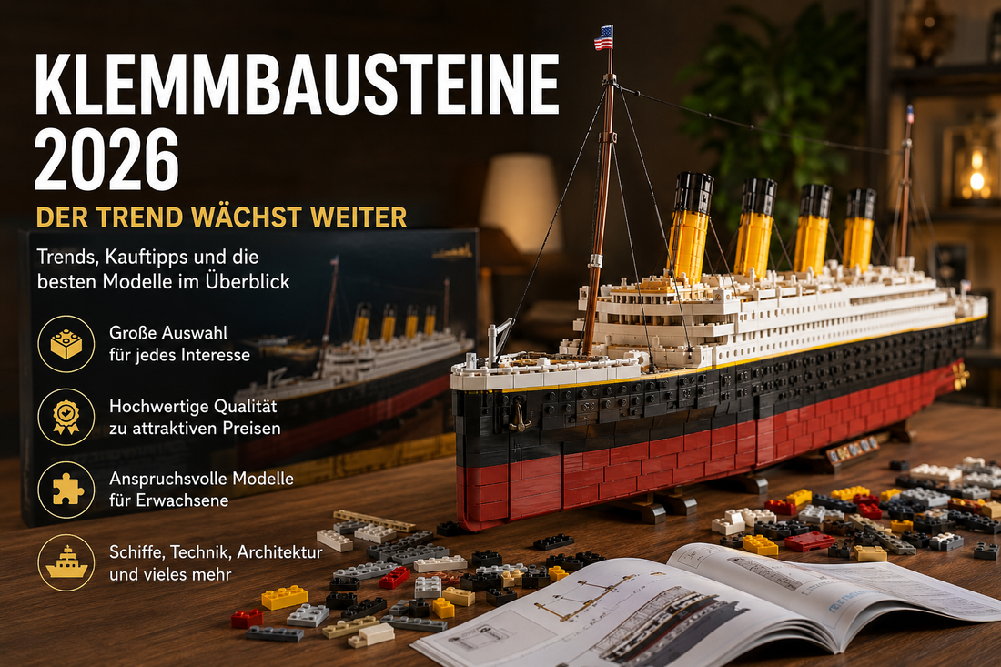 Klemmbausteine 2026 – Trends, Qualität & Kauftipps | Modyx