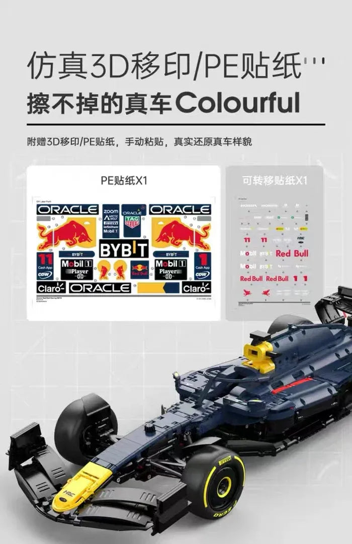 Rastar Red Bull Racing RB19 F1 RC-Modell – Formel-1 Rennwagen mit originalgetreuem Design