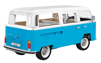 COBI Volkswagen T2b Bus 1:12 (24362) – VW Bulli Klemmbaustein Modell mit 2366 Teilen