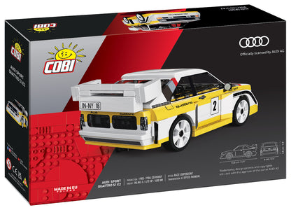 COBI 24667 Audi quattro S1 E2 – Rallye-Auto 1:35 | 147 Teile