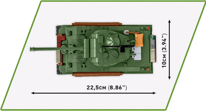 COBI Sherman M4A2E8 „Easy Eight“ Panzer 1:35 (3118) – WWII Klemmbaustein Set mit 865 Teilen