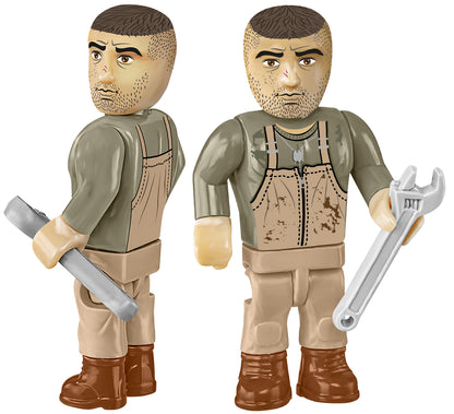 COBI Sherman M4A2E8 „Easy Eight“ Panzer 1:35 (3118) – WWII Klemmbaustein Set mit 865 Teilen