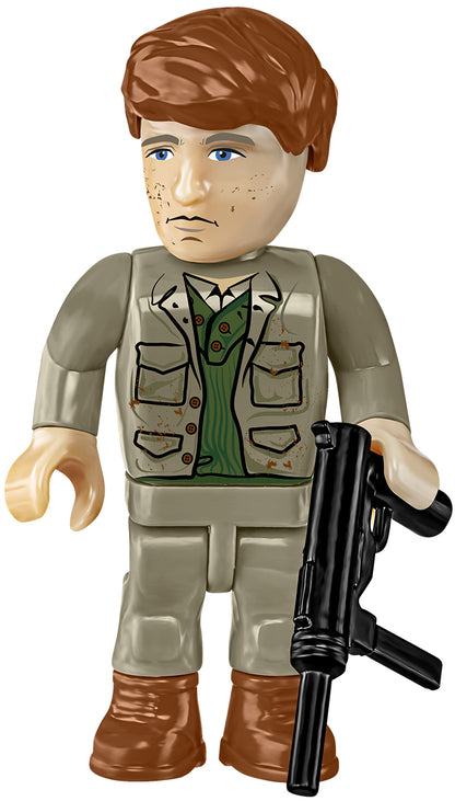 COBI Sherman M4A2E8 „Easy Eight“ Panzer 1:35 (3118) – WWII Klemmbaustein Set mit 865 Teilen