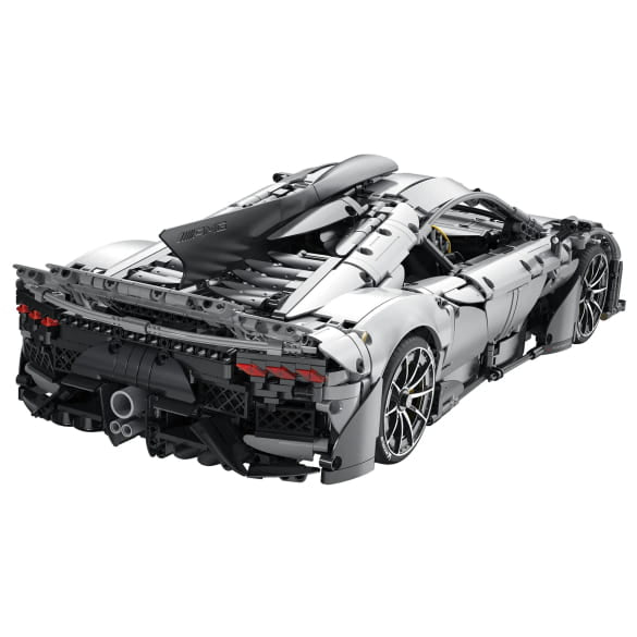 Premium CaDA Mercedes-AMG ONE 1:8 Klemmbaustein-Set (3290+ Teile) mit RC-Fernsteuerung & LED-Beleuchtung – High-Detail Technic Modell