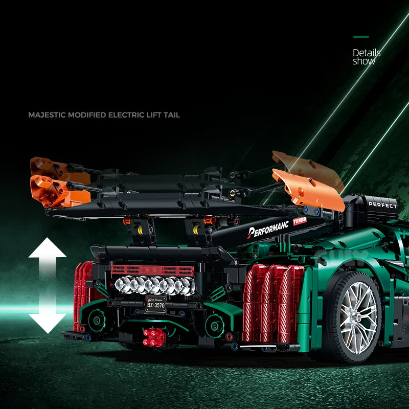 GULY 10616 LM-24 Prototype – Le Mans Hypercar 1:8 | 3.537 Teile – Static