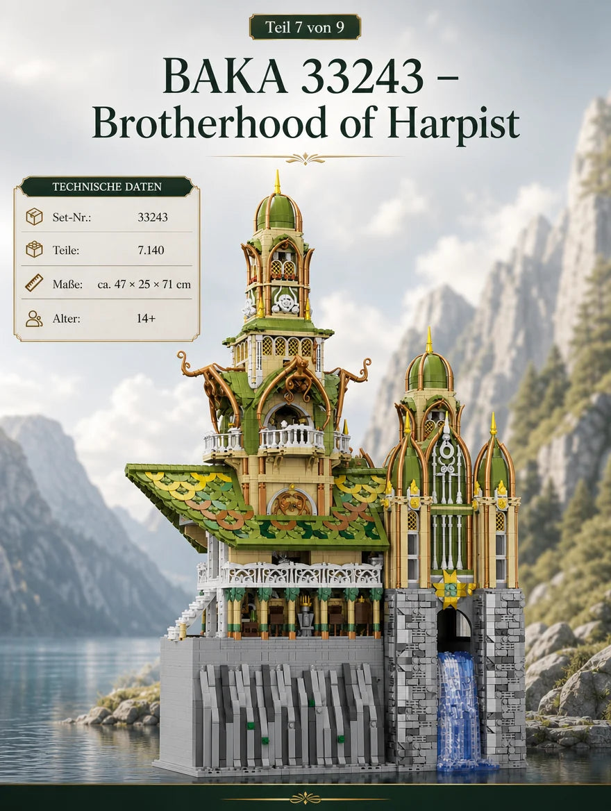 BAKA 33243 Brotherhood of Harpist – 7.140 Teile