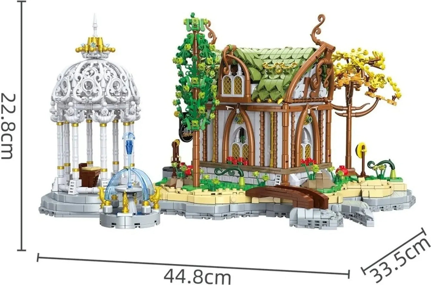 BAKA 33238 The Elven Tavern – Elfentaverne mit 2.867 Teilen
