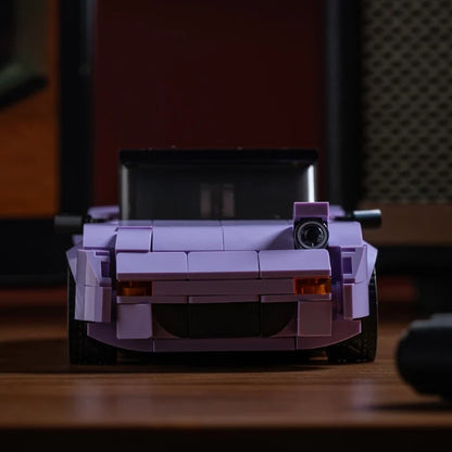 PowerBuild MX-5 Miata 1:24 - 370 Parts Brick Model Car