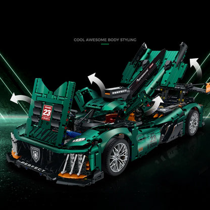 GULY 10616 LM-24 Prototype – Le Mans Hypercar 1:8 | 3.537 Teile – Static