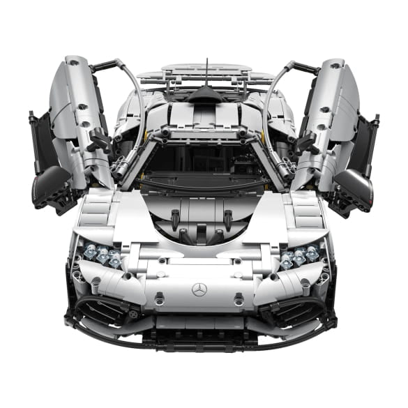 Premium CaDA Mercedes-AMG ONE 1:8 Klemmbaustein-Set (3290+ Teile) mit RC-Fernsteuerung & LED-Beleuchtung – High-Detail Technic Modell