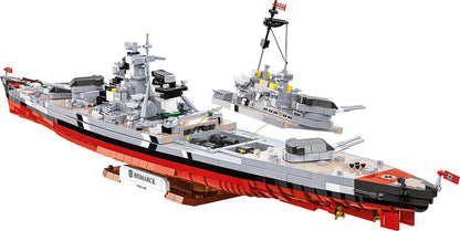 COBI Battleship Bismarck 1:300 (4860) – Großes Schlachtschiff Klemmbaustein Modell mit 3204 Teilen