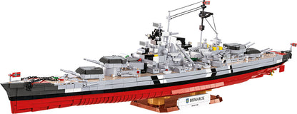 COBI Battleship Bismarck 1:300 (4860) – Großes Schlachtschiff Klemmbaustein Modell mit 3204 Teilen