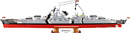 COBI Battleship Bismarck 1:300 (4860) – Großes Schlachtschiff Klemmbaustein Modell mit 3204 Teilen