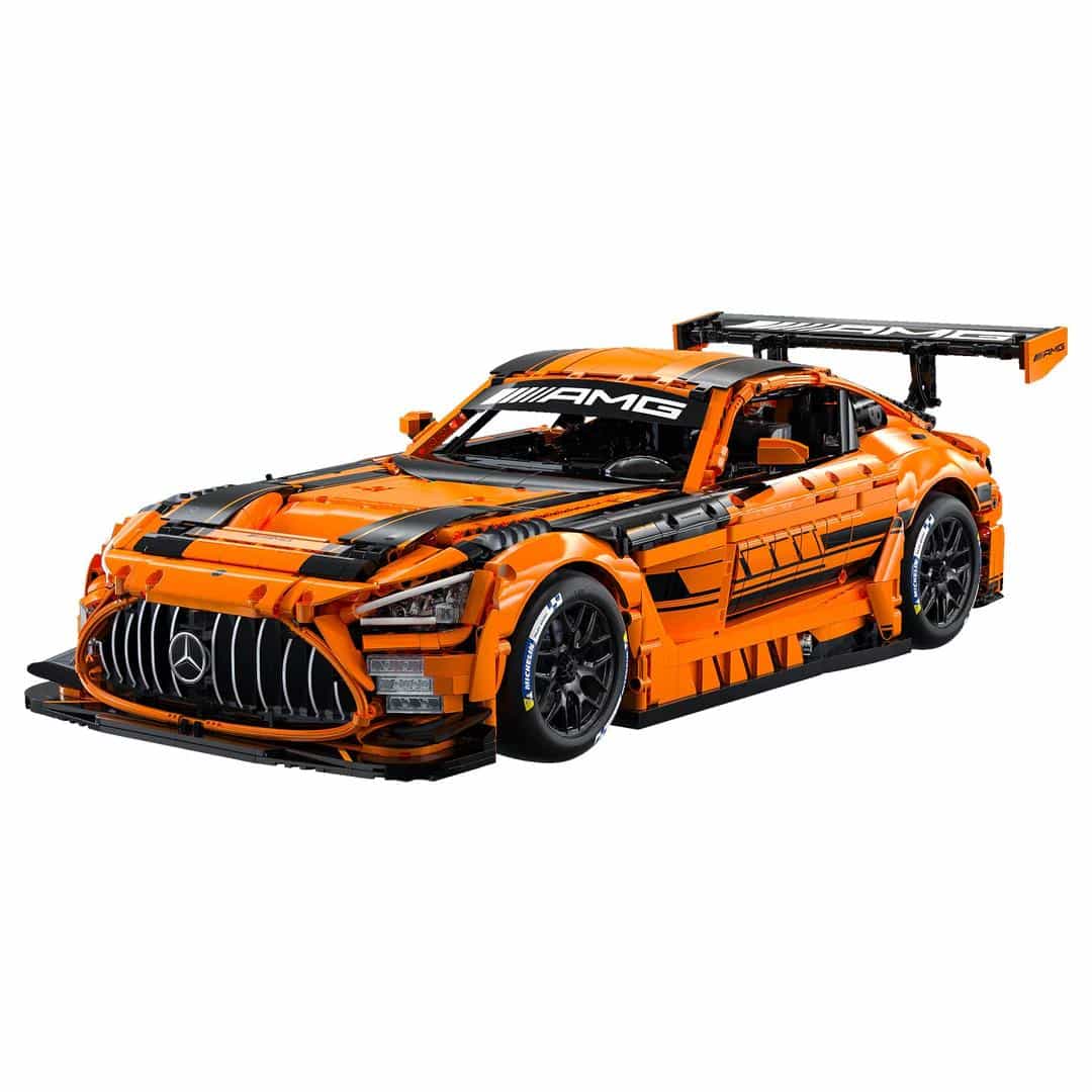 CADA Mercedes AMG GT3 C64008W – 1:8 Klemmbaustein Supercar mit 5466 Teilen | Technik Modell Auto