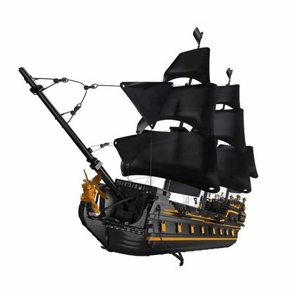 Mould King Black Pearl II 13186 Piratenschiff Klemmbaustein-Set | 4.793 Teile