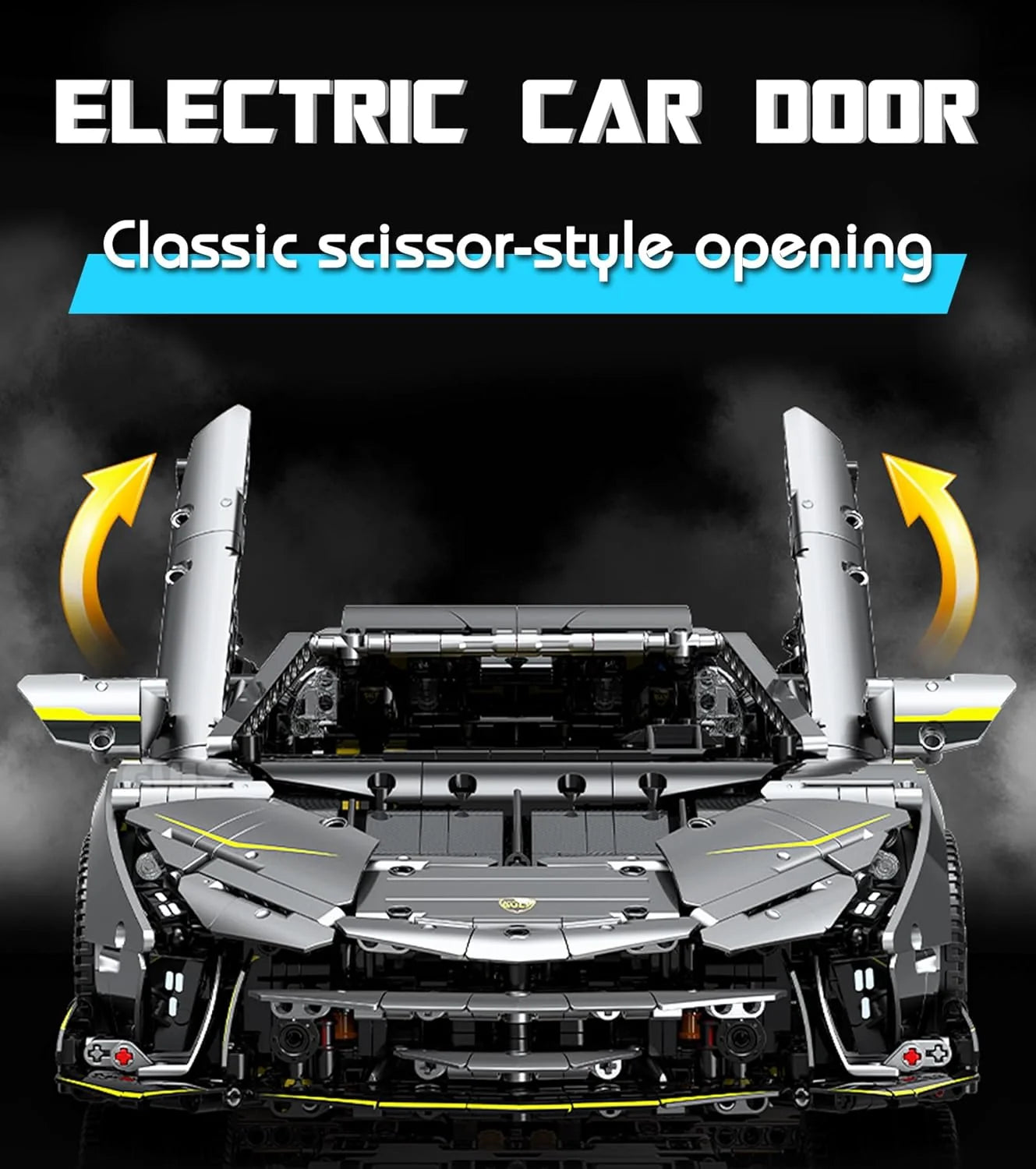 Guly One-Off Supercar 10638 Klemmbaustein-Set | Static Set