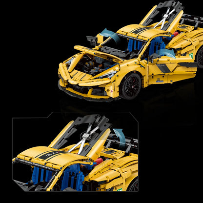 GULY 10622 Apex C8 – Supersportwagen 1:8 Static | 3.372 Teile