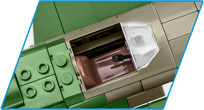 COBI Messerschmitt Me 262 A-1a 1:32 (5721) – Düsenjäger Klemmbaustein Modell mit 390 Teilen