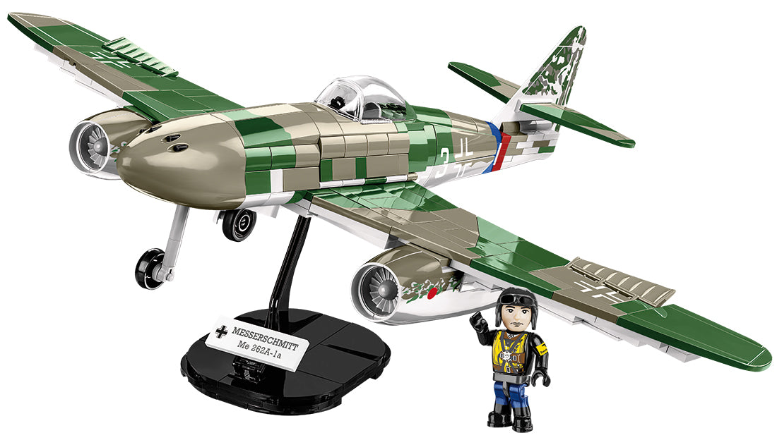 COBI Messerschmitt Me 262 A-1a 1:32 (5721) – Düsenjäger Klemmbaustein Modell mit 390 Teilen