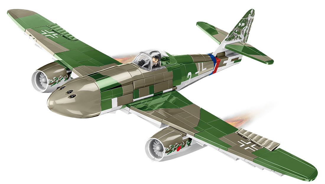 COBI Messerschmitt Me 262 A-1a 1:32 (5721) – Düsenjäger Klemmbaustein Modell mit 390 Teilen