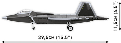 COBI Lockheed F-22 Raptor 1:48 (5855) – Stealth Kampfjet Klemmbaustein Modell mit 695 Teilen