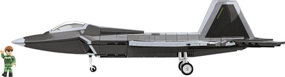 COBI Lockheed F-22 Raptor 1:48 (5855) – Stealth Kampfjet Klemmbaustein Modell mit 695 Teilen