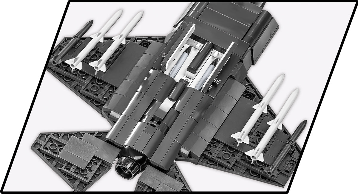 COBI F-35B STOVL Lightning II 1:48 (5857) – Stealth Kampfjet Klemmbaustein Modell mit 610 Teilen