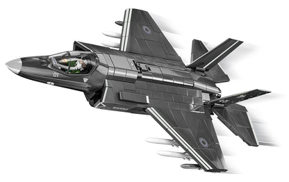 COBI F-35B STOVL Lightning II 1:48 (5857) – Stealth Kampfjet Klemmbaustein Modell mit 610 Teilen