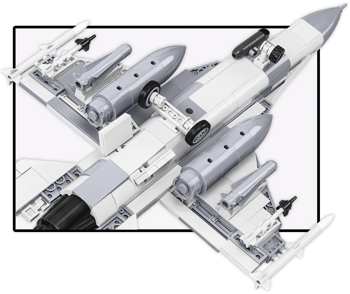 COBI F-16C Fighting Falcon 1:48 (5910) – Kampfjet Klemmbaustein Modell mit 463 Teilen