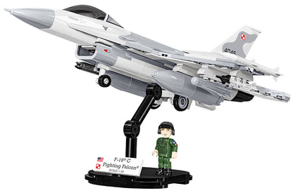 COBI F-16C Fighting Falcon 1:48 (5910) – Kampfjet Klemmbaustein Modell mit 463 Teilen