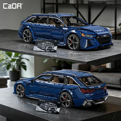 CaDA Audi RS6 Avant C61515W 1:8 | 4.663 Teile