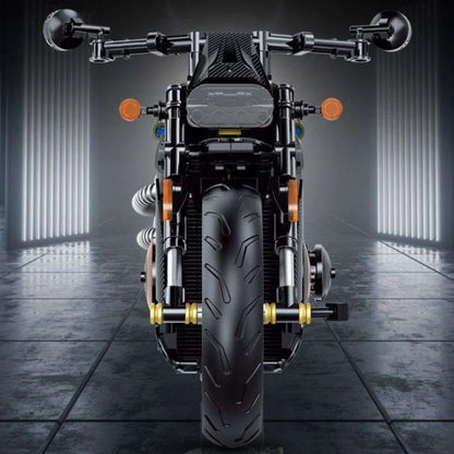 GULY 60514 Desert Burn – Militär Motorrad mit V-Twin | 590 Teile
