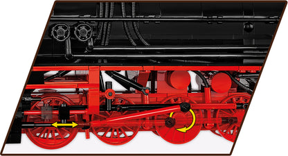 COBI DR BR 52 Dampflokomotive 1:35 (6282) – Historische Eisenbahn mit 2505 Teilen