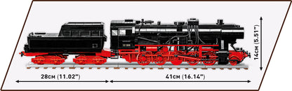 COBI DR BR 52 Dampflokomotive 1:35 (6282) – Historische Eisenbahn mit 2505 Teilen
