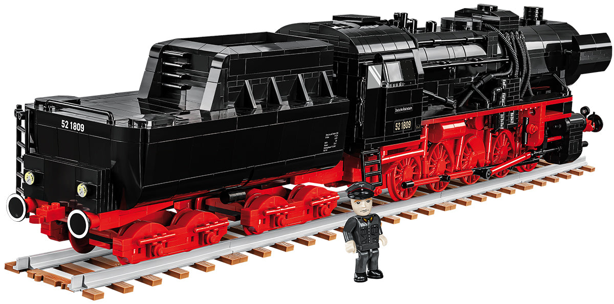 COBI DR BR 52 Dampflokomotive 1:35 (6282) – Historische Eisenbahn mit 2505 Teilen