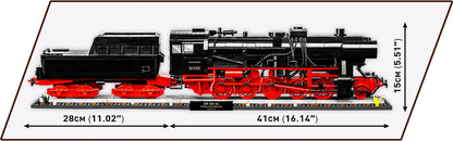 COBI DR BR 52 Dampflokomotive & Eisenbahn-Semaphor 1:35 (6287) – Executive Edition mit 2747 Teilen