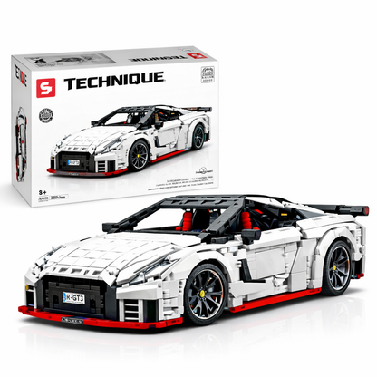 Sembo SY 8882 Nissan GT-R 35 Nismo 1:8 RC Klemmbaustein Set – 4098 Teile Technik Sportwagen mit Motor & Fernsteuerung