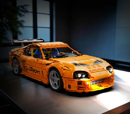 Bole Brick Toyota Supra A80 (MK4) – 4.508 Teile im Maßstab 1:8 | offiziell lizenziert