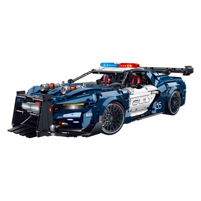 GULY 10655 Interceptor – Polizei-Sportwagen Static | 3.975 Teile