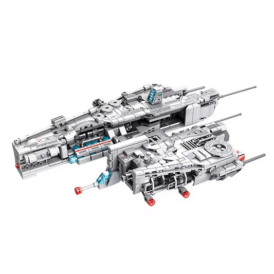 Reobrix 786 Lagrange B192 Heavy Attack Aircraft – Technic-Klemmbaustein-Set mit 800+ Teilen, futuristisches Kampfflugzeug-Modell