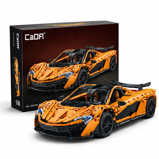 CaDA Assassin XR C61513W 1:10 Supercar – 3617 Teile Hypercar mit 8-Gang-Getriebe, V8 Motor & Schmetterlingstüren