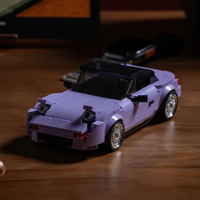 PowerBuild MX-5 Miata 1:24 - 370 Parts Brick Model Car