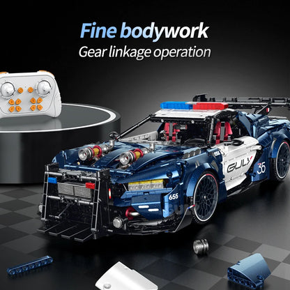 GULY 10655 Interceptor – Polizei-Sportwagen Static | 3.975 Teile