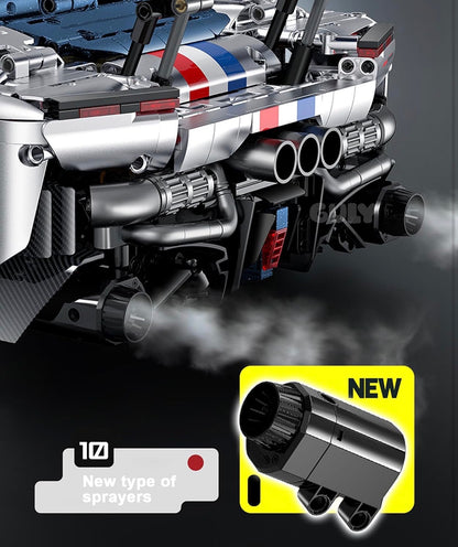 Guly Supercar F80 10656 Klemmbaustein-Set | Static Set