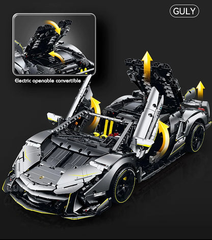 Guly One-Off Supercar 10638 Klemmbaustein-Set | Static Set