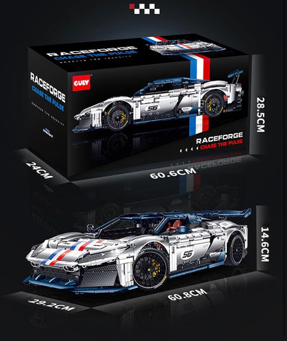 Guly Supercar F80 10656 Klemmbaustein-Set | Static Set