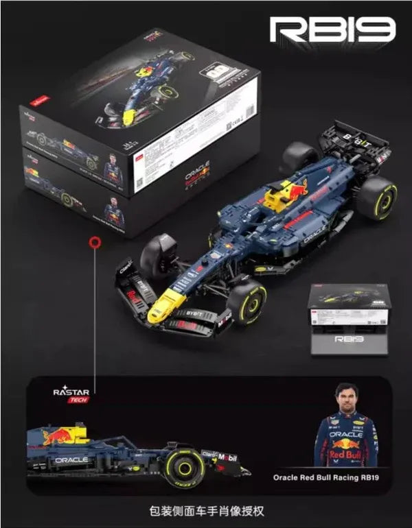 Rastar Red Bull Racing RB19 F1 RC-Modell – Formel-1 Rennwagen mit originalgetreuem Design